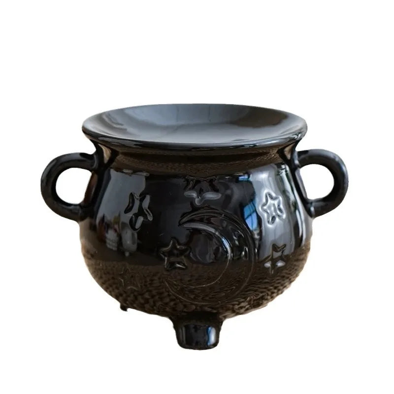 Quemador de cerámica para aromaterapia, velas, calentadores, artículos de decoración para el hogar, estufa de aceites esenciales con quemador de cera al por mayor.