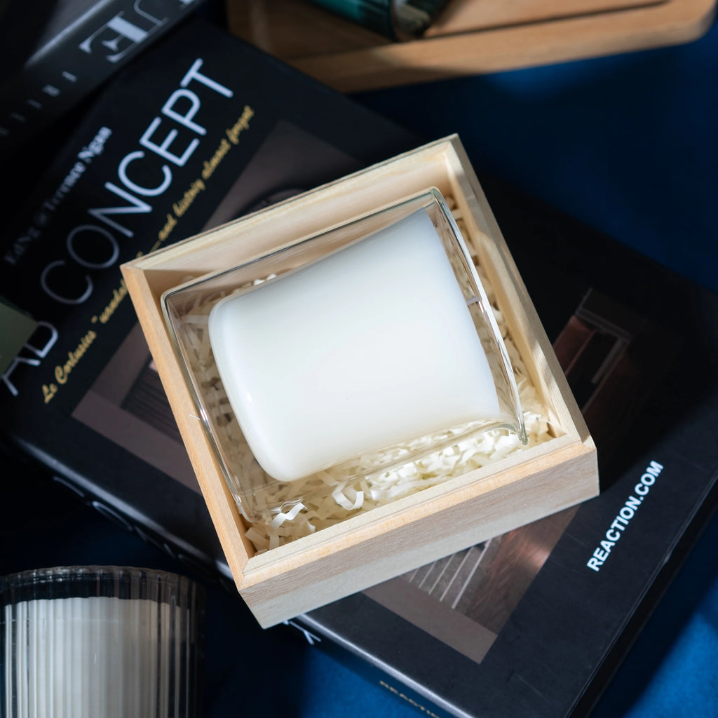 Vela de aromaterapia al por mayor, cera de soja para masaje, aceite sexy, vela de vidrio, lata de aromaterapia