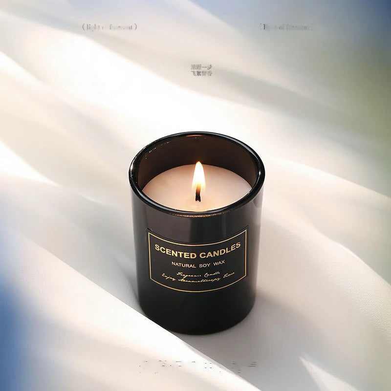 Vela de aromaterapia de lujo para el hogar con cera de soja natural para sanar y aliviar el estrés, ideal como regalo para esposas y amigas.