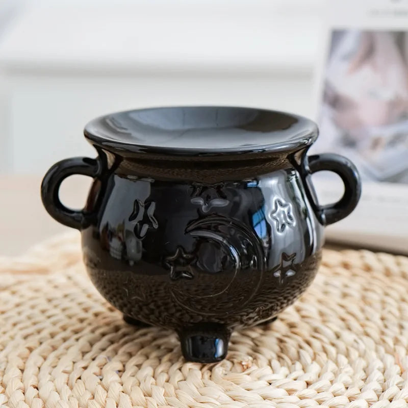 Quemador de cerámica para aromaterapia, velas, calentadores, artículos de decoración para el hogar, estufa de aceites esenciales con quemador de cera al por mayor.