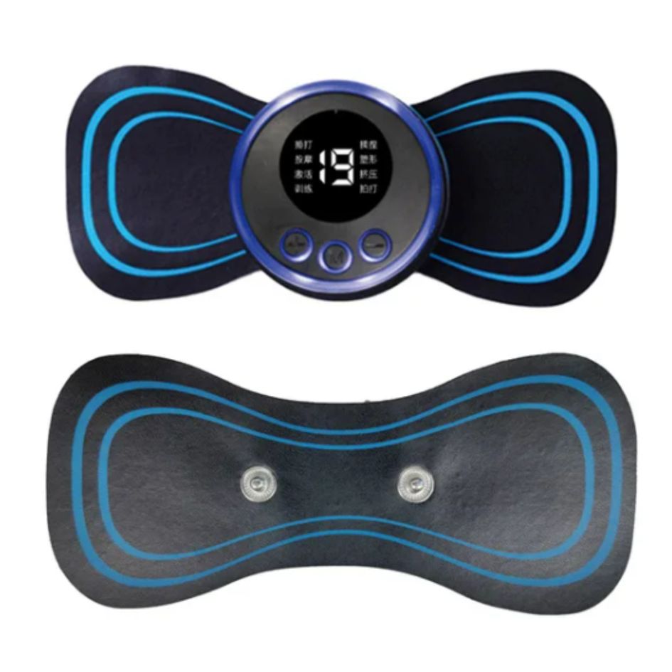 mini MASAJEADOR PORTATIL CERVICAL mariposa