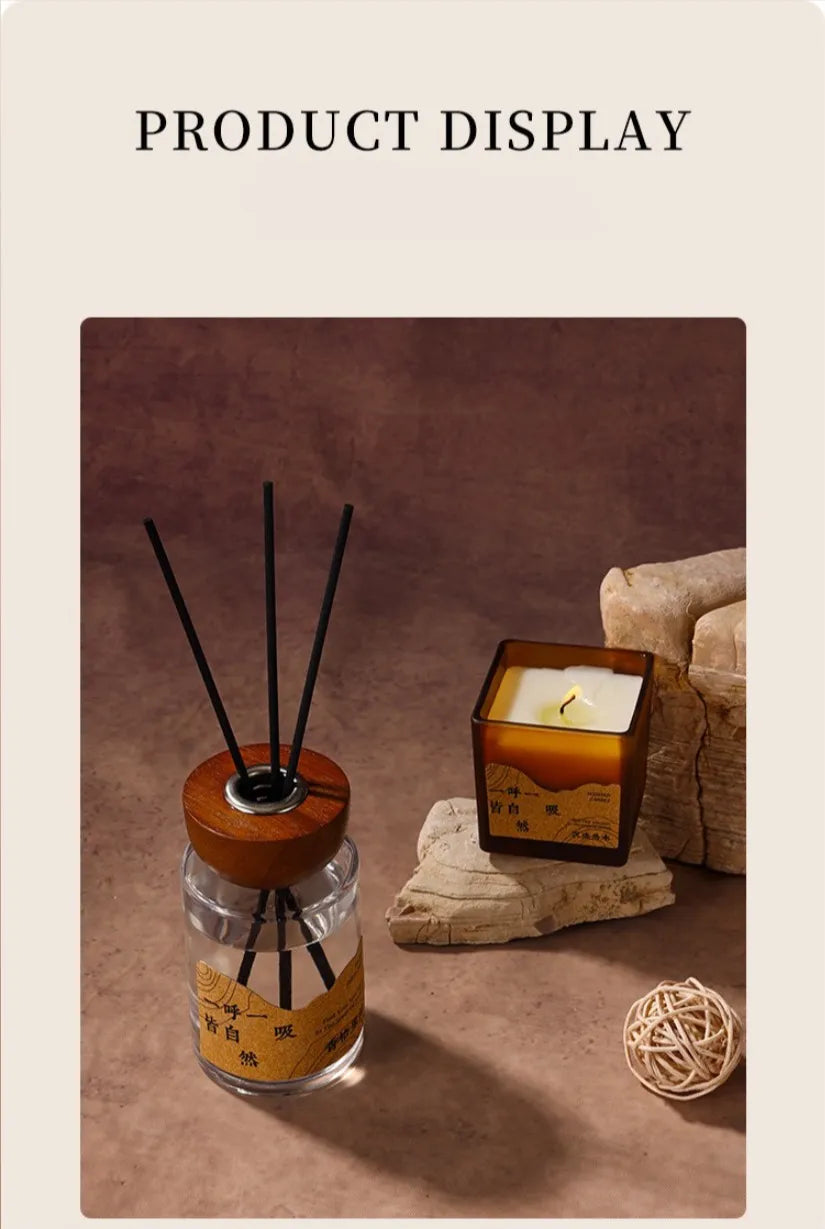 Aromaterapia sin llama Woody Natural Series