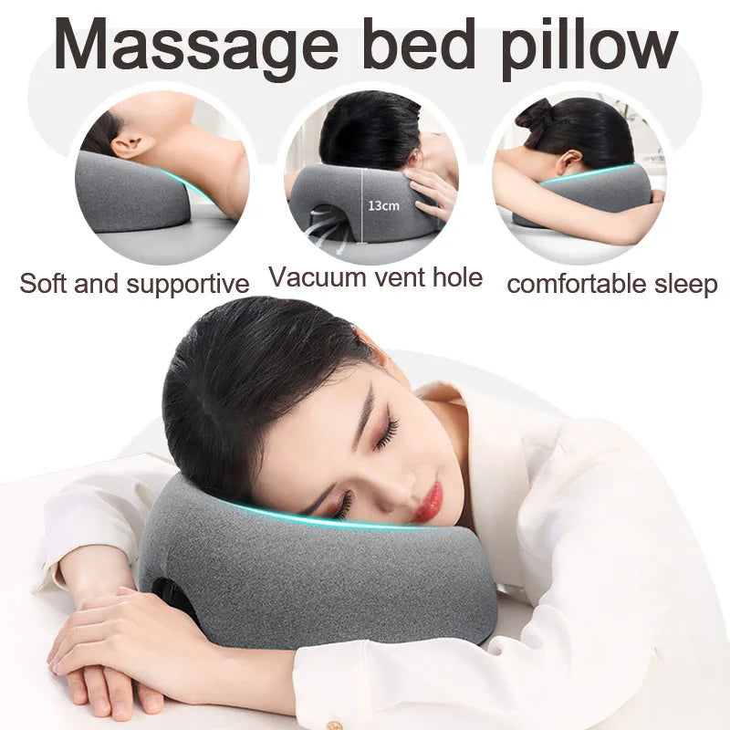 Nueva cama de masaje para salón de belleza y masaje, almohada especial para dormir, cómoda almohadilla para dormir, cama de algodón con memoria, almohada envolvente