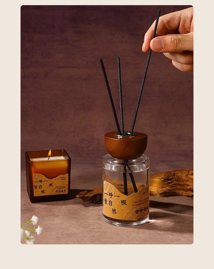 Aromaterapia sin llama Woody Natural Series