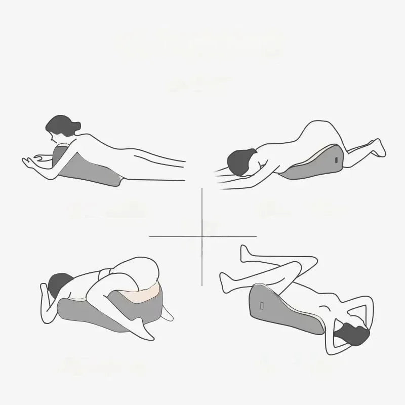 Almohada para dormir para cama, artefacto para cama tumbada, almohada inclinada multifuncional para dormir, almohada tumbada para teléfono móvil