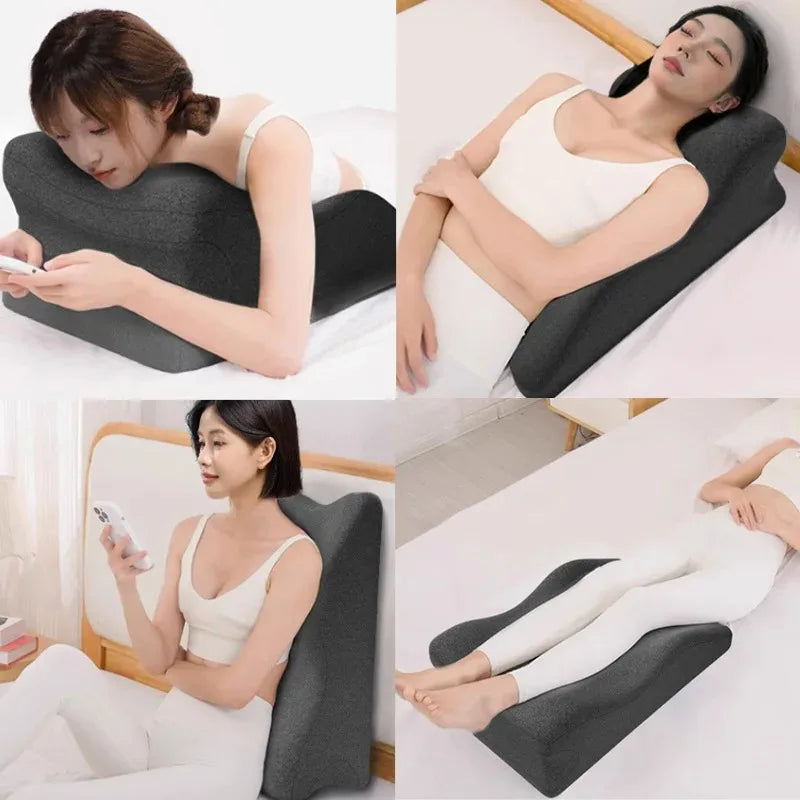Almohada para dormir para cama, artefacto para cama tumbada, almohada inclinada multifuncional para dormir, almohada tumbada para teléfono móvil