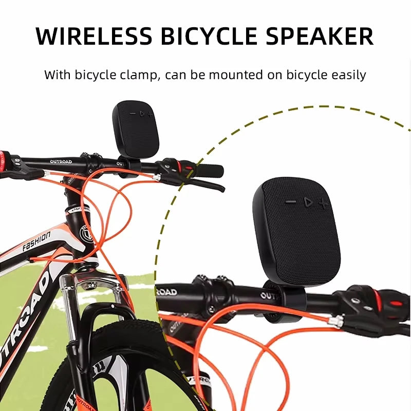 Altavoz Bluetooth inalámbrico para bicicleta, Mini Subwoofer portátil resistente al agua, Caja De Som, caja De sonido, música, Bocina, Coluna Blootooth