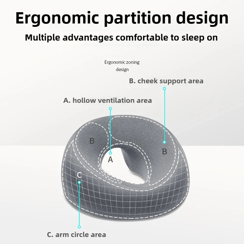 Nueva cama de masaje para salón de belleza y masaje, almohada especial para dormir, cómoda almohadilla para dormir, cama de algodón con memoria, almohada envolvente