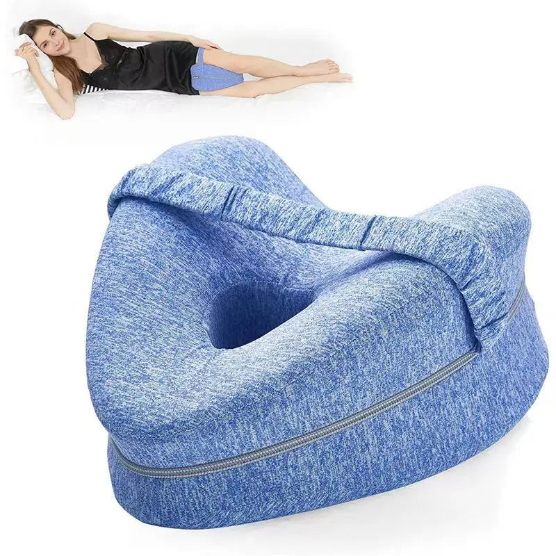 Almohada para piernas, almohada para rodillas para personas mayores, almohadas para piernas para dormir, cojín para rodillas para dormir, adecuado para aliviar el dolor de piernas y rodillas