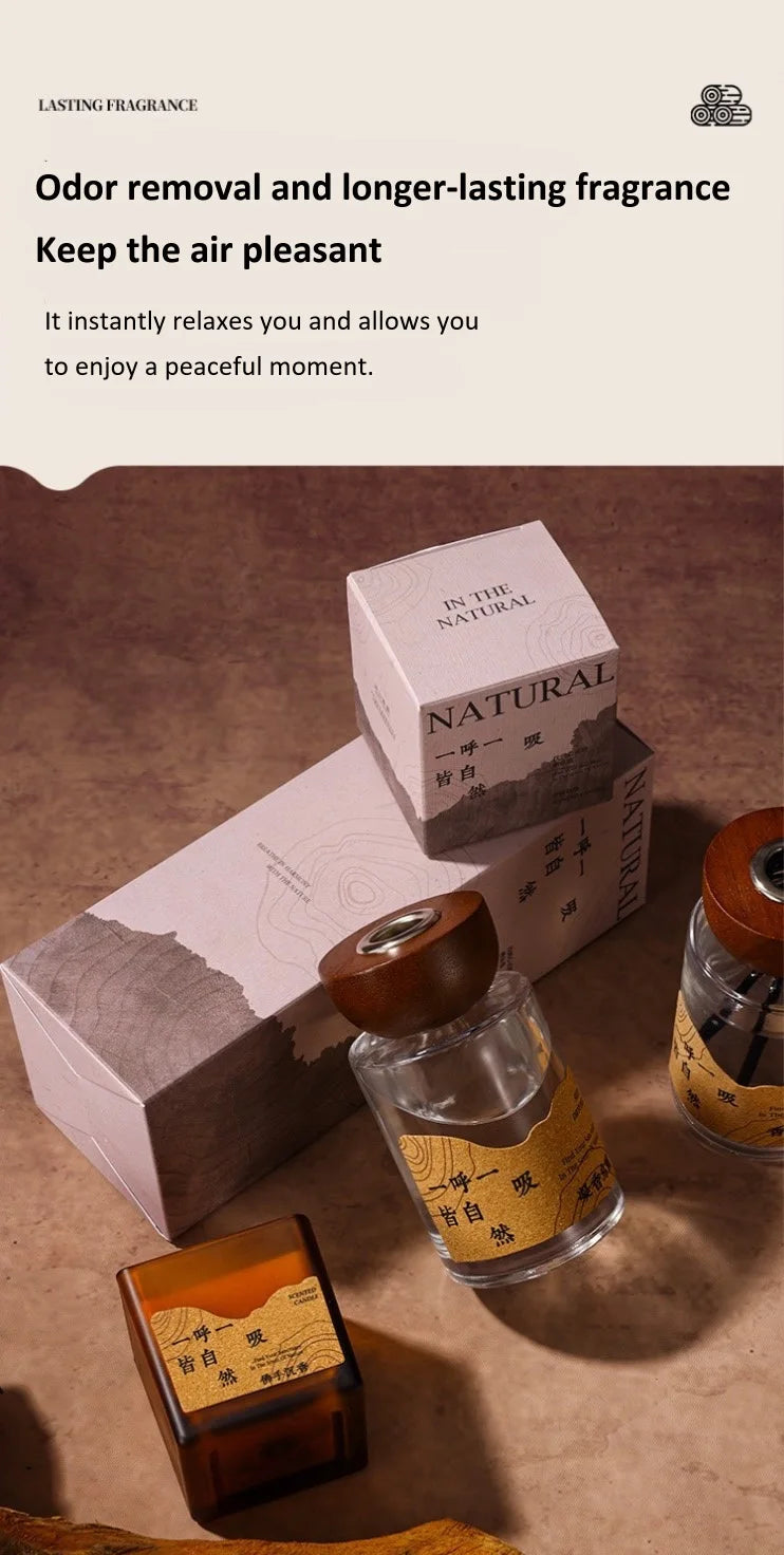 Aromaterapia sin llama Woody Natural Series