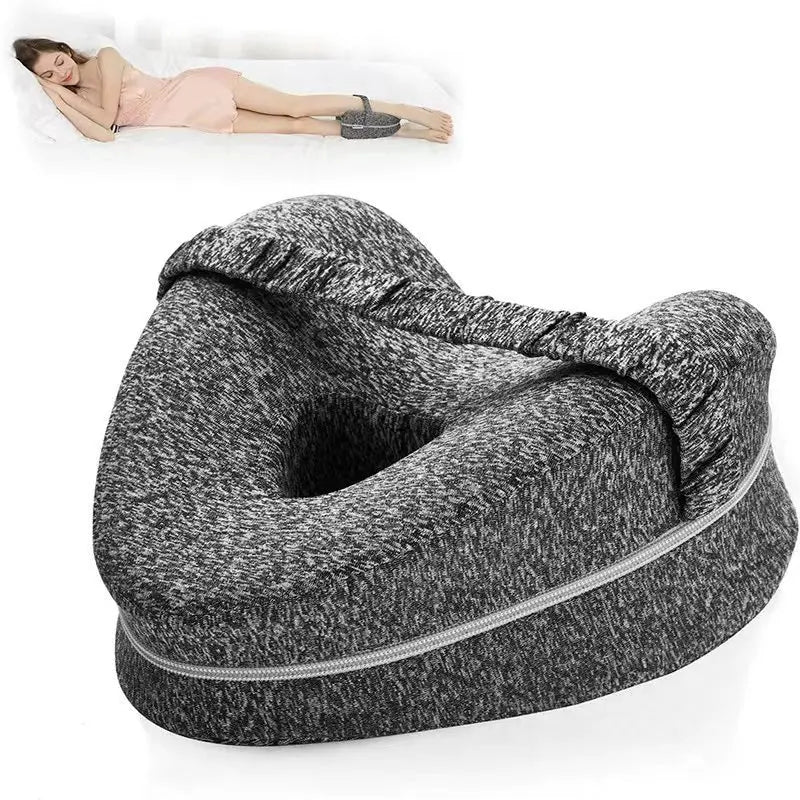 Almohada para piernas, almohada para rodillas para personas mayores, almohadas para piernas para dormir, cojín para rodillas para dormir, adecuado para aliviar el dolor de piernas y rodillas