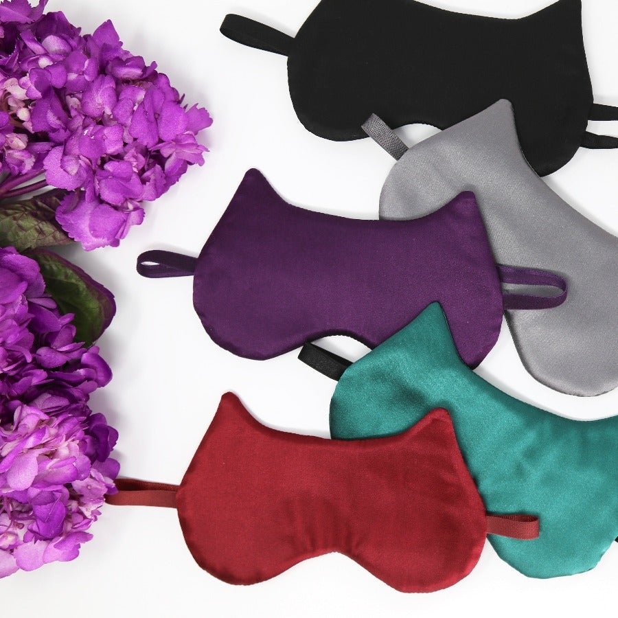 Antifaz para dormir de gato